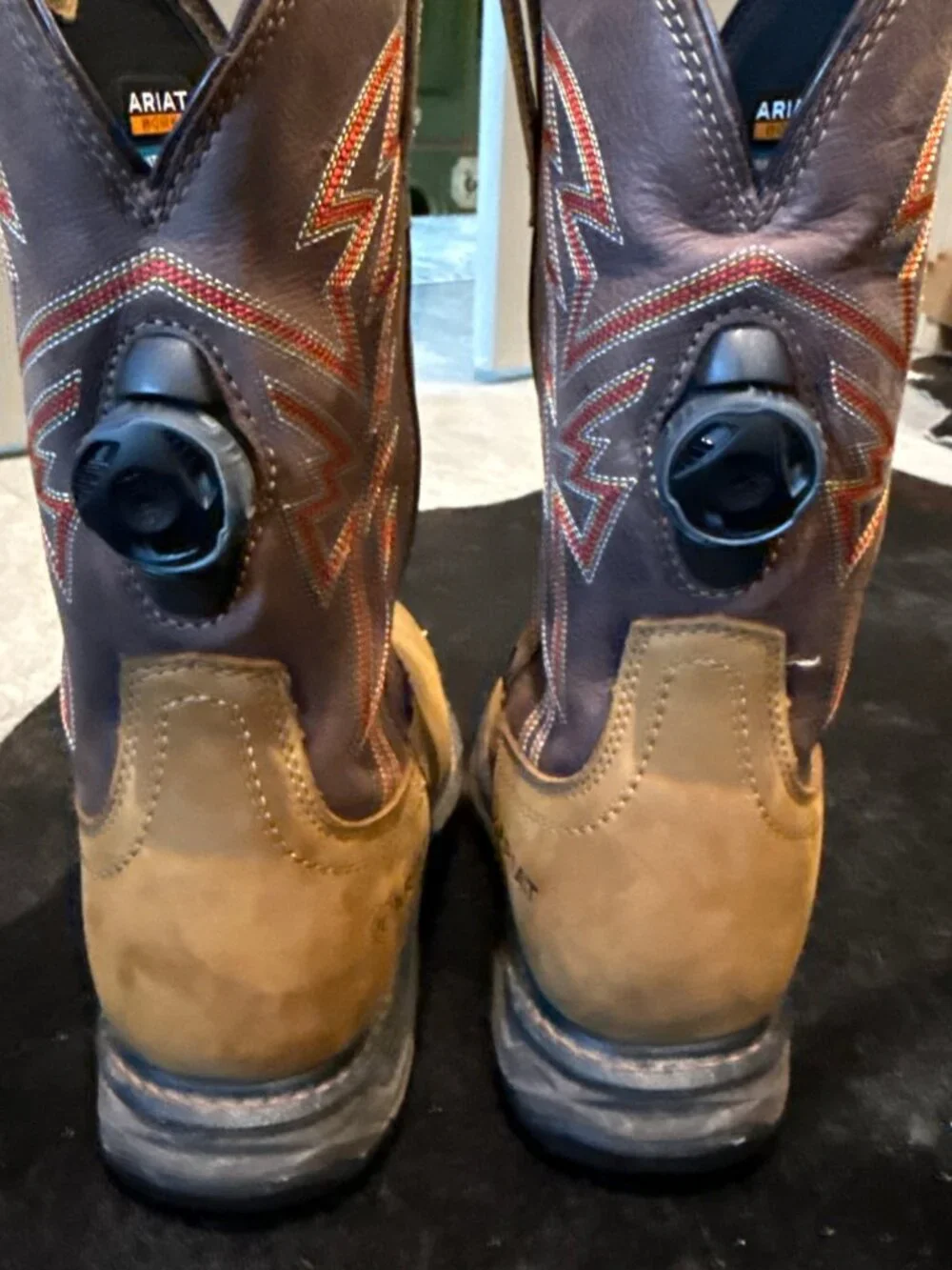 Ariat Men's Workhog XT BOA H2O  Brown Boot - AGED BARK